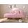 OTTO home Recamiere OTTO HOME "Lucy, Chaiselonge mit Massivholzfüßen und Steppung", rosa (rosé), B:162cm H:85cm T:82cm, Struktur fein( 100% Polyester), Sofas, Recamiere, Armlehne links und rechts bestellbar