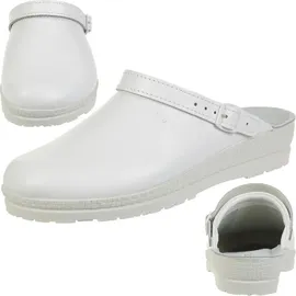 ROHDE Damen, Frauen, Clogs, Slipper,Pantoletten,Slip on,Freizeitschuhe,Schlupfschuhe,schluepfschuhe,Slipper,Slides,Slip-ons,Weiss,41 EU / 7.5 UK