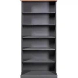 Interlink Buffet-Schrank Luzerna 5 90 x 38,1 x 190 cm GRAU