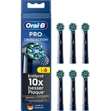 Oral B Pro CrossAction Ersatzbürste schwarz, 6 Stück (860229)