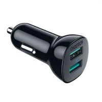 CHOETECH C0051 36W QC 3.0 car charger (black)