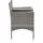 furnicato Gartenbank 143 x 64 x 88 cm Grau
