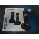 Alcatel E260 S-Voice Trio Schnurloses DECT-Telefon mit Anrufbeantworter Neu