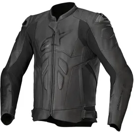 Alpinestars Dusk Lederjacke Schwarz 58