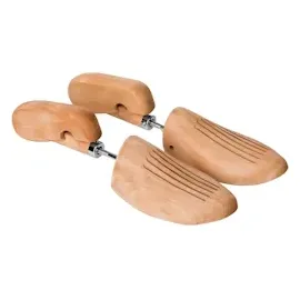 Tectake tectake® 2 Paar Schuhspanner, aus Lotusholz, Verhinderung von Gehfalten, gute Luftzirkulation