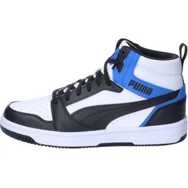 Puma Rebound V6 Sneaker, Black White Team Royal, 44 EU