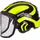 protos® Forsthelm / Schutzhelm KOX Edition mit Gehörschutz und Visier Integral Forest Schwarz/Neon Gelb OneSize
