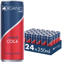 Red Bull Organics Simply Cola Strong & Natural BIO DPG 24x0,25 Liter Dose
