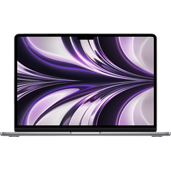 APPLE MacBook Air CTO (2022), MLXW3D/A, Notebook mit 13,6 Zoll Display, Apple M-Series Prozessor, 16 GB RAM, 512 SSD, Space Grau