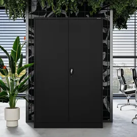 Jan Nowak JAN II Aktenschrank 115 x 60 x 185 cm Schwarz