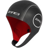 ZONE3 Heat-tech Neoprenkappe | Silver | Red - S