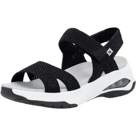 Rieker Sandalen Damen Schwarz 41