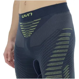 Uyn Resilyon 3/4 Funktionsunterhose Herren dark blue/yellow XXL