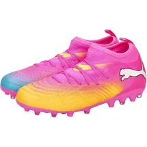 Puma Future 9 Match MG Kinder Poison Pink/Sun Stream/Bright Aqua 38