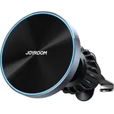 Joyroom Magnetische Autohalterung 15W kabelloses Ladegerät für Lüftungsschlitze Schwarz