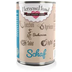 Herzenshund Bio Schaf/Bio Zucchini 400g