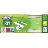 Swiffer Bodenwischer und Bodentücher inkl. 8 Trockentücher und 3 Feuchte Bodentücher
