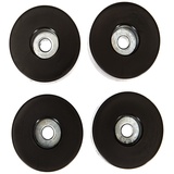 Adam Hall 4909 M4 AH - 4er Set Gummifuß 38 x 20 mm schwarz im Beutel