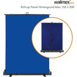 Walimex pro Roll-up Panel Hintergrund blau