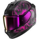 Shark D-Skwal 3 MAYFER Matt Black/Pink KVA, S