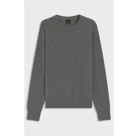 Boss für Herren. 50548674 Klacier grauer Pullover (S), Lässig, Wolle