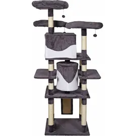 Wiltec Kratzbaum 173 cm grau/weiß