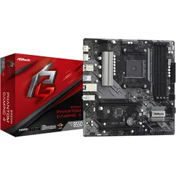 ASRock B550M Phantom Gaming 4 - Motherboard - micro ATX - Socket AM4 - AMD B550