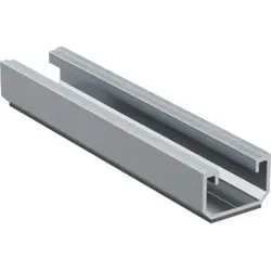 fischer Profilfür Blechdach SolarMetal EPDM AL 180 mm Aluminium mit EPDM Dichtung