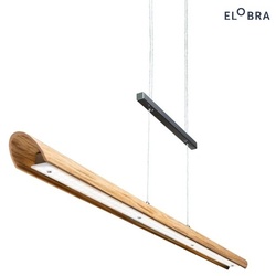 Elobra LED Pendelleuchte COLOMBIA S, 18W, 3000/4000/5000K, 1800lm, Eiche natur ELO-138496
