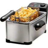 Alpina Fritteuse silber Edelstahl ca. 3 l - silber