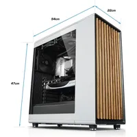 Kiebel White Forest IX (ATX), PC Gehäuse, Weiss