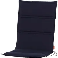 Siena Garden Sesselauflage 110 x 48 x 3 cm blau 1 St.