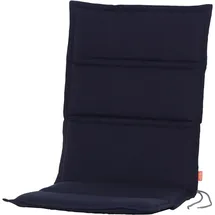 Siena Garden Sesselauflage 110 x 48 x 3 cm blau 1 St.