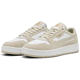 Puma Court Classic Street Suede Sneaker 03 white/desert dust/gold 42,5