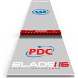 WINMAU Clearzone PVC Dart Mat mit eingebauter Oche-Linie