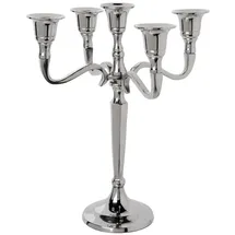 Atmosphera Kerzenhalter 5 Köpfe Metall Silber