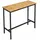 begryf Bartisch 100 x 40 x 90 cm Eichefarben/Schwarz