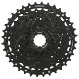 Shimano Unisex-Adult Cassette 9v 11-46 CS-LG300 Fahrradkassetten und Kiefernkerne, Mehrfarbig, One Size