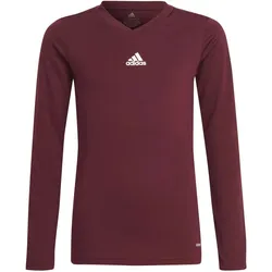 adidas Team Base langarm Funktionsshirt Kinder GN7510 - team maroon 128