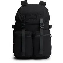 Tommy Hilfiger TH Travel Flap Backpack Schwarz