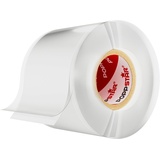 POPPSTAR selbstverschweißendes Silikonband zur Reparatur, Isolierung & Abdichtung (Strom, Wasser, Luft) Isolierband 3m lang, 38mm breit, weiß