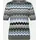 STREET ONE Kurzarm Pullover mit Zick-Zack-Muster Grün 34