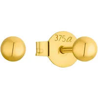 Amor Ohrstecker für Damen und Herren, Unisex, Gold 375 Ketten