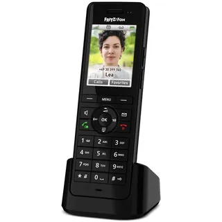 FRITZ!Fon X6 INT DECT-Telefon Anrufer-Identifikation Schwarz - Schwarz