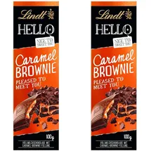 Lindt Caramel Brownie Nougat Schokoladentafel 100 g
