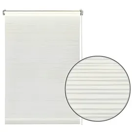 GARDINIA EASYFIX Rollo Dekor Streifen 75 x 150 cm Weiß