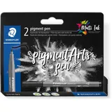 Staedtler pigment pen schwarz, 2er Set