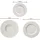 Villeroy & Boch Manufacture Rock Geschirr-Set 6-tlg. weiß
