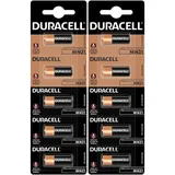 10 x Duracell MN21 (2 Blister à 5 Batterien) 10 Batterien (A23/23A/V23GA/LRV08/8LR932)