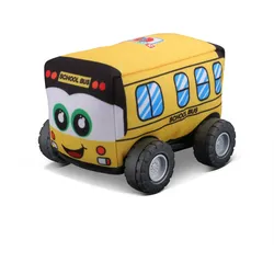BB Junior 16-89052 - Spielzeugauto - Schulbus (gelb, 15cm)